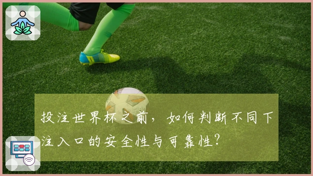 投注世界杯之前，如何判断不同下注入口的安全性与可靠性？